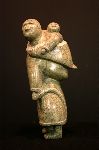 Inuit Sculpture - Mother And Child