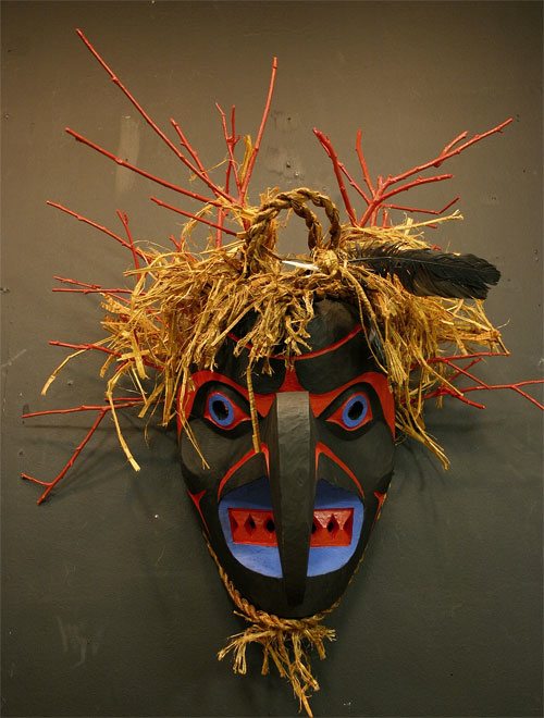 photo of Thunder Mask Beau Dick