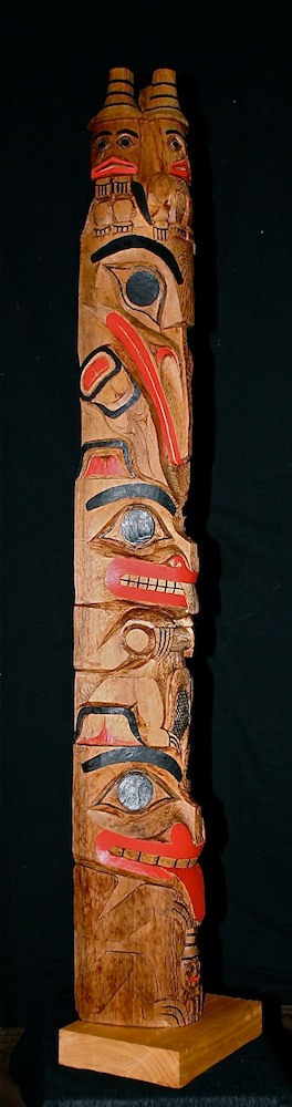 photo of Model Haida Totem Dylan Montjoy