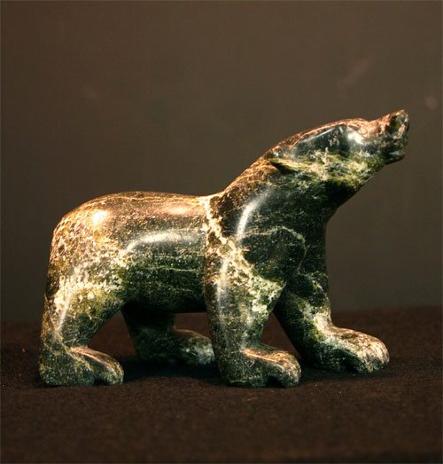 photo of Inuit Sculpture - Bear By Ottokie Samuallie