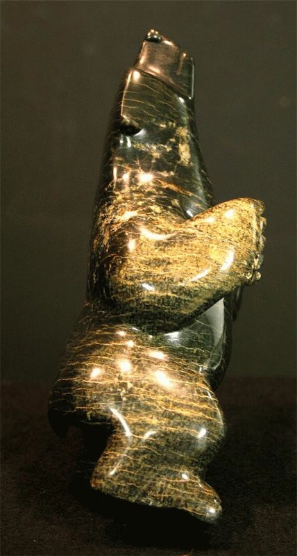 photo of Inuit Sculpture Dancing Bear