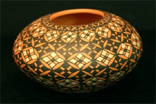 photo of Mata Ortitz Pottery Olla By Rosa Loya